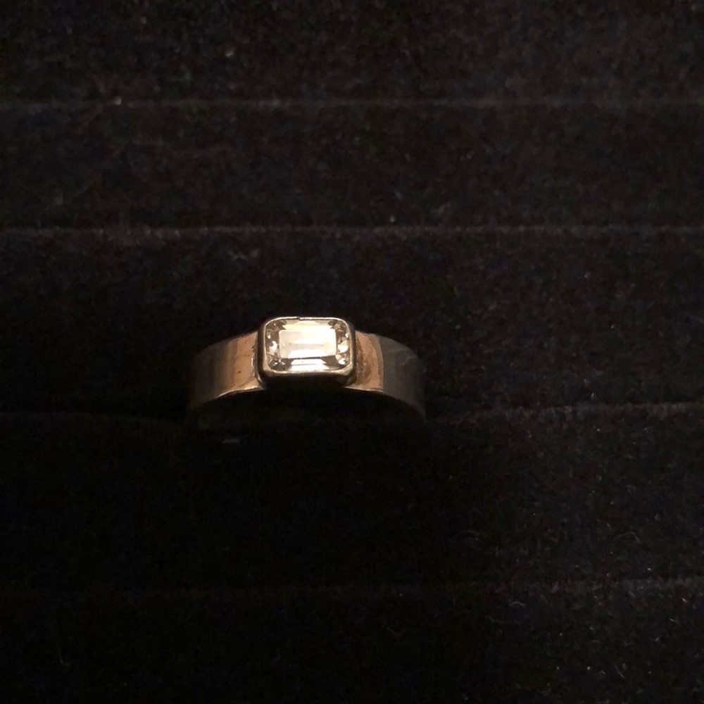 Sterling CZ ring